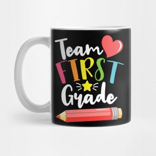 Team First Grade Cute Back To School Gift For Teachers and Students Mug